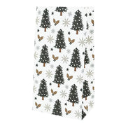 10Pcs Kraft Paper Candy Cookie Bag Santa Claus Snowman Christmas Gift Packing Bags Xmas Navidad New Year Party Decor Supplies