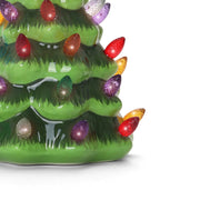 Ceramic Christmas Tree Night Light (Green)