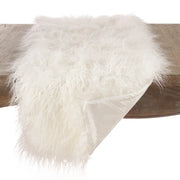 Ciacci Faux Fur Table Runner