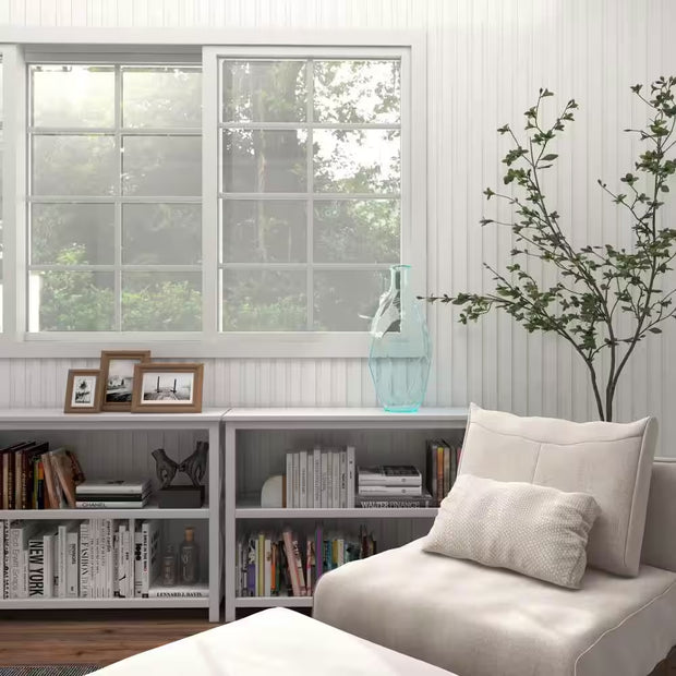 23 In. Clear Spanish Recycled Glass Decorative Vase