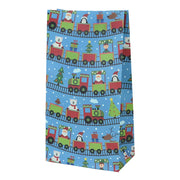 10Pcs Kraft Paper Candy Cookie Bag Santa Claus Snowman Christmas Gift Packing Bags Xmas Navidad New Year Party Decor Supplies