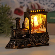 Christmas Candlestick Lights Night Lights Candelabra Lamps Father Christmas Decorations Christmas Table Decorations