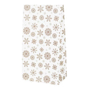 10Pcs Kraft Paper Candy Cookie Bag Santa Claus Snowman Christmas Gift Packing Bags Xmas Navidad New Year Party Decor Supplies