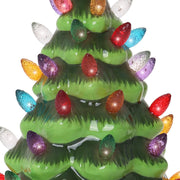 Ceramic Christmas Tree Night Light (Green)
